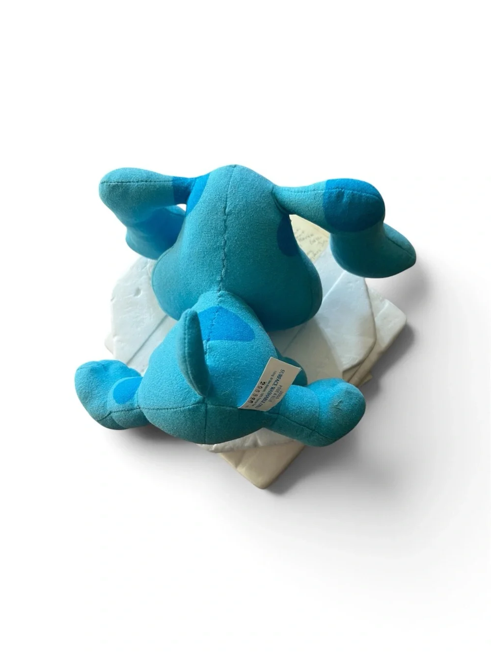 Rare Vintage 1997 Tyco “Pose -A-Blue” Plush